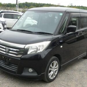 2017 Suzuki Solio black gasoline used car Japan export