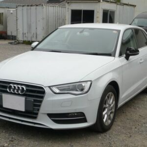 2015 Audi A3 white gasoline used car Japan export