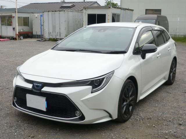 Ref:AUX-23506798 TOYOTA COROLLA TOURING 2021 1 2021 Toyota Corolla Touring pearl gasoline used car Japan export