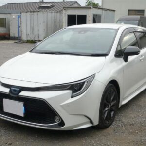 2021 Toyota Corolla Touring pearl gasoline used car Japan export