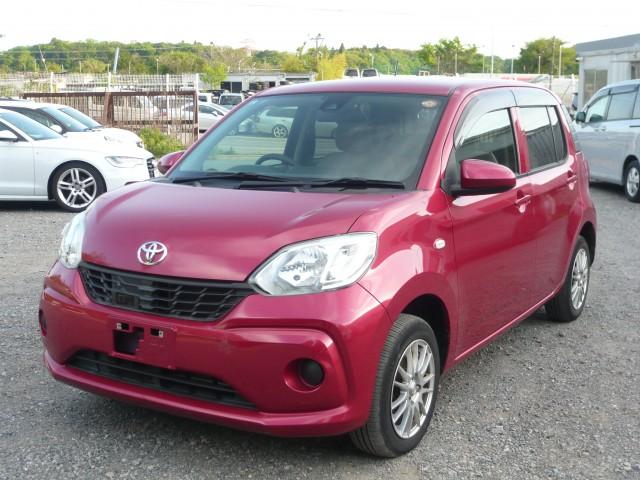 Ref:AUX-23506801 TOYOTA PASSO 2017 1 2017 Toyota Passo wine gasoline used car Japan export