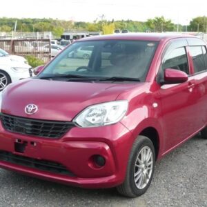 2017 Toyota Passo wine gasoline used car Japan export