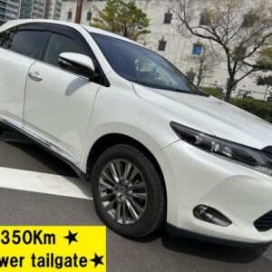 2015 Toyota Harrier pearl gasoline used car Japan export