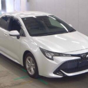 2019 Toyota Corollasport pearl gasoline used car Japan export