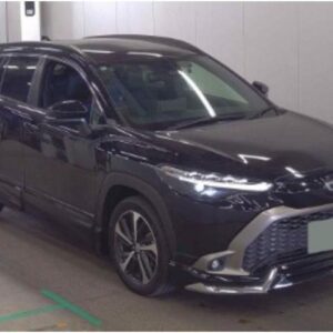 2024 Toyota Corolla Cross black gasoline used car Japan export