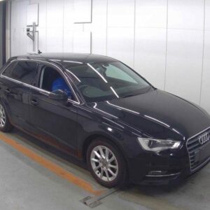 2015 Audi A3 black gasoline used car Japan export