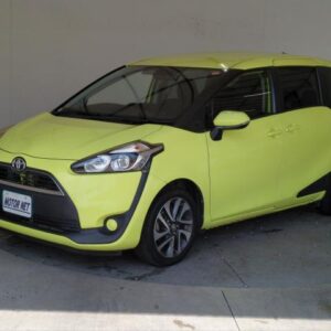 2016 Toyota Sienta yellow gasoline used car Japan export