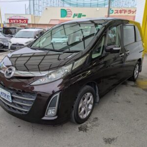 2013 Mazda Biante purple gasoline used car Japan export