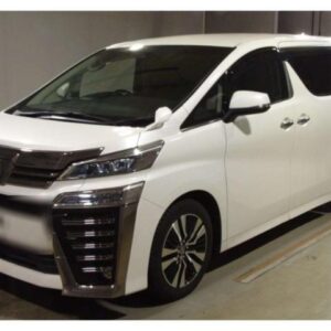 2020 Toyota Vellfire pearl gasoline used car Japan export