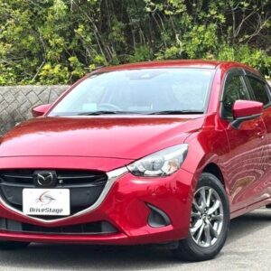 2019 Mazda Demio red gasoline used car Japan export