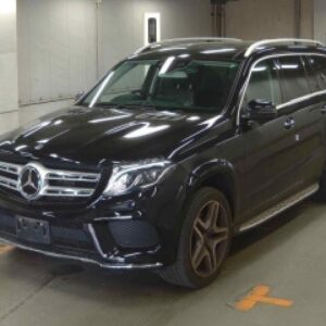 2019 Mercedes Benz Gls black diesel used car Japan export