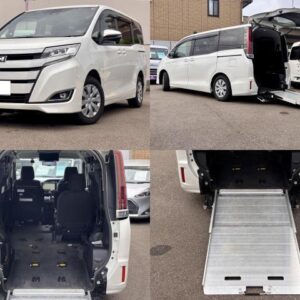 2020 Toyota Noah pearl gasoline used car Japan export