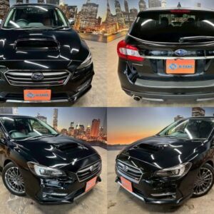 2017 Subaru Levorg black gasoline used car Japan export