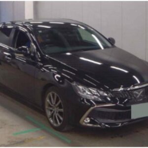 2018 Toyota Mark X black gasoline used car Japan export