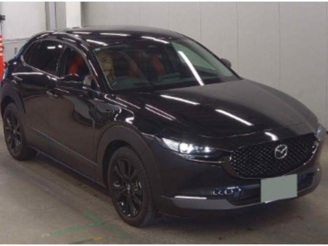 Ref:AUX-23517024 MAZDA CX-30 2023 1 2023 Mazda Cx-30 black gasoline used car Japan export