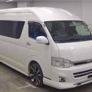 2006 Toyota Hiace Wagon white gasoline used car Japan export