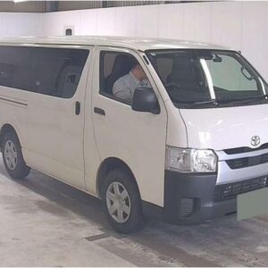 2022 Toyota Hiace Van white diesel used car Japan export