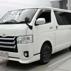 2016 Toyota Regius Ace Van pearl diesel used car Japan export