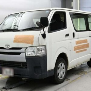 2015 Toyota Regius Ace Van white diesel used car Japan export