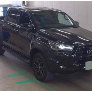 2022 Toyota Hilux black diesel used car Japan export