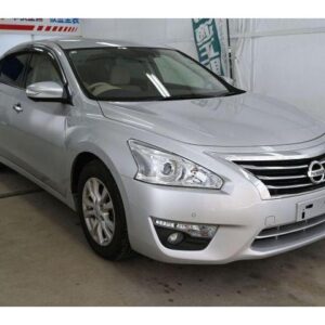 2018 Nissan Teana silver gasoline used car Japan export