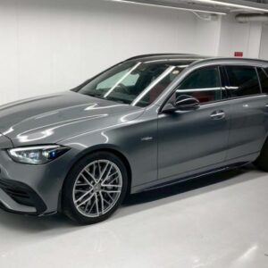 2025 Mercedes Amg C-Class Stationwagon gray gasoline used car Japan export
