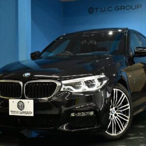 2017 Bmw 5 Series black gasoline used car Japan export