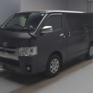 2020 Toyota Regius Ace Van gray diesel used car Japan export