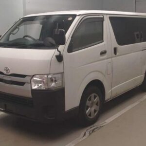 2019 Toyota Regius Ace Van white gasoline used car Japan export