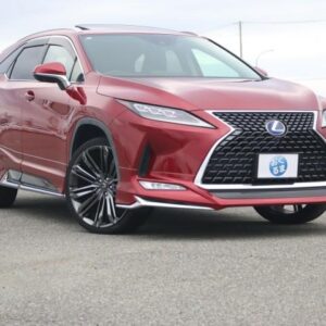 2020 Lexus Rx red hybrid used car Japan export