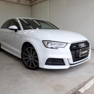 2017 Audi A3 Sedan pearl gasoline used car Japan export