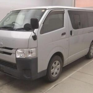 2018 Toyota Regius Ace Van silver gasoline used car Japan export