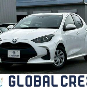 2023 Toyota Yaris white gasoline used car Japan export