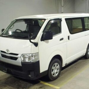 2022 Toyota Hiace Van white diesel used car Japan export