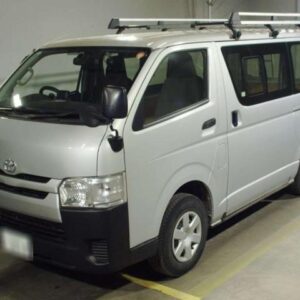 2017 Toyota Regius Ace Van silver diesel used car Japan export