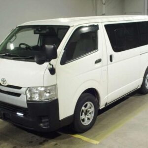 2015 Toyota Regius Ace Van white diesel used car Japan export