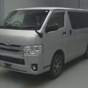 2015 Toyota Regius Ace Van silver diesel used car Japan export