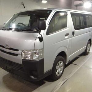2017 Toyota Regius Ace Van silver diesel used car Japan export