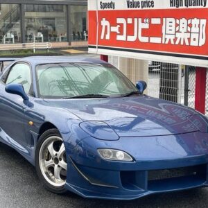 2000 Mazda Rx-7 blue gasoline used car Japan export