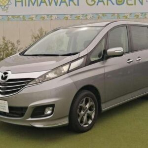 2014 Mazda Biante silver gasoline used car Japan export
