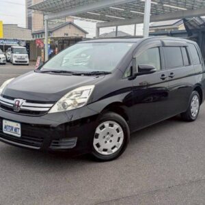 2014 Toyota Isis black gasoline used car Japan export