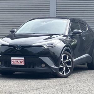 2017 Toyota C-Hr black gasoline used car Japan export