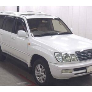 2003 Toyota Land Cruiser 100 pearl gasoline used car Japan export