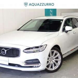 2018 Volvo V90 white gasoline used car Japan export