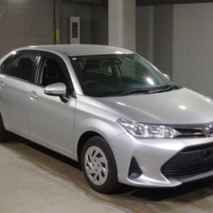 2021 Toyota Corolla Axio silver gasoline used car Japan export