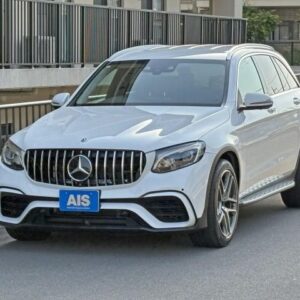 2017 Mercedes Benz Glc-Class white gasoline used car Japan export