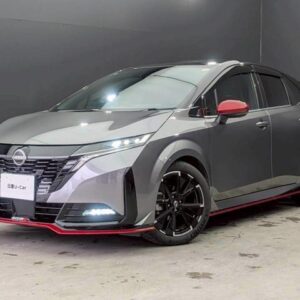 2022 Nissan Aura gunmetal gasoline used car Japan export