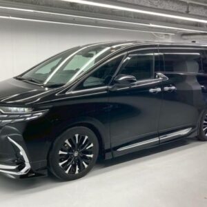 2024 Toyota Alphard Hybrid black gasoline used car Japan export