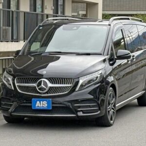 2020 Mercedes Benz V-Class black diesel used car Japan export