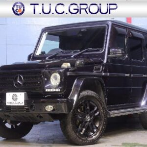 2015 Mercedes Benz G-Class black diesel used car Japan export